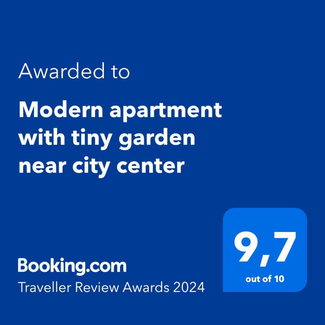 Modern Apartment With Tiny Garden Near City Center Wien Exteriör bild